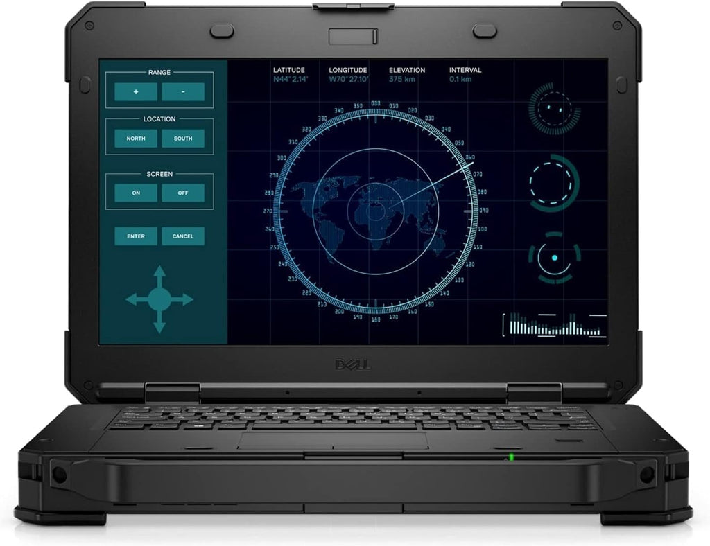 Dell Latitude Rugged 5424 Laptop Computer, Core i7-8650U 4.2 GHz, 14' FHD (920x1080) Tough Laptop, 16GB RAM, 256GB SSD Hard Drive, WiFi, Bluetooth, Windows 11 Pro(Renewed)