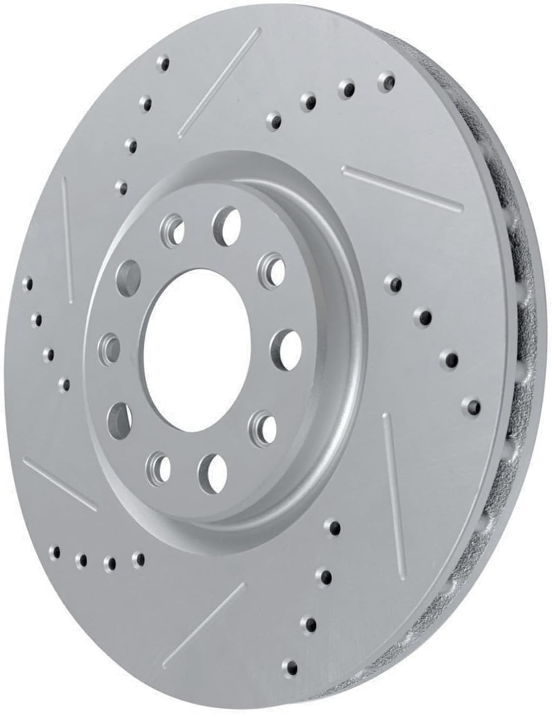 Detroit Axle - Front Brake Rotors for 2016-2024 Chevrolet Camaro 2020-2025 Cadillac CT5, Drilled and Slotted Disc Brake Rotors Set Replacement : 12.64' inch Front Rotor