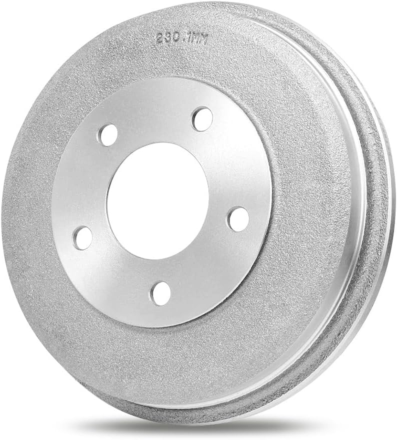 2 PC Rear Brake Drum 10.56inch (268.22mm) Replacement Brake Kit 5 Lug fits Honda Civic 1.8L 2006 2007 2008 2009 2010 2011 2012 2013 2014 2015, fits Honda Accord 2.4L 2003 2004 2005 2006 2007