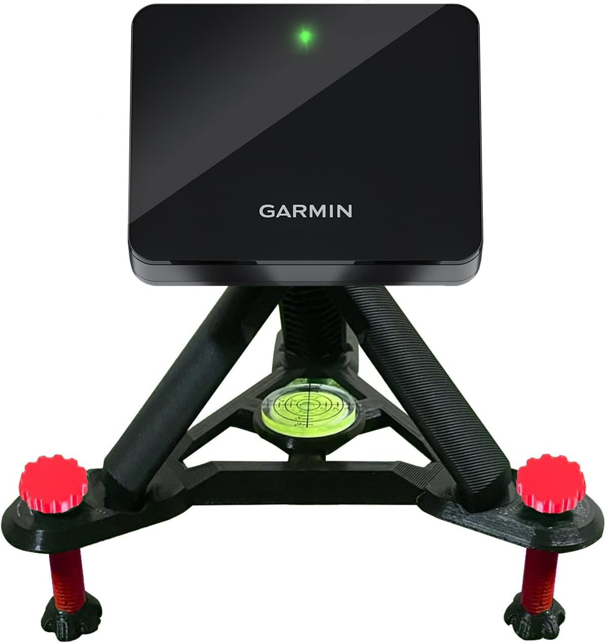 PlayBetter Garmin Approach R10 Portable Golf Launch Monitor & Simulator Bundle - Great for Home, Outdoor & Indoor, Projector Compatible, Software Accuracy Upgraded - Includes Alignment Stand