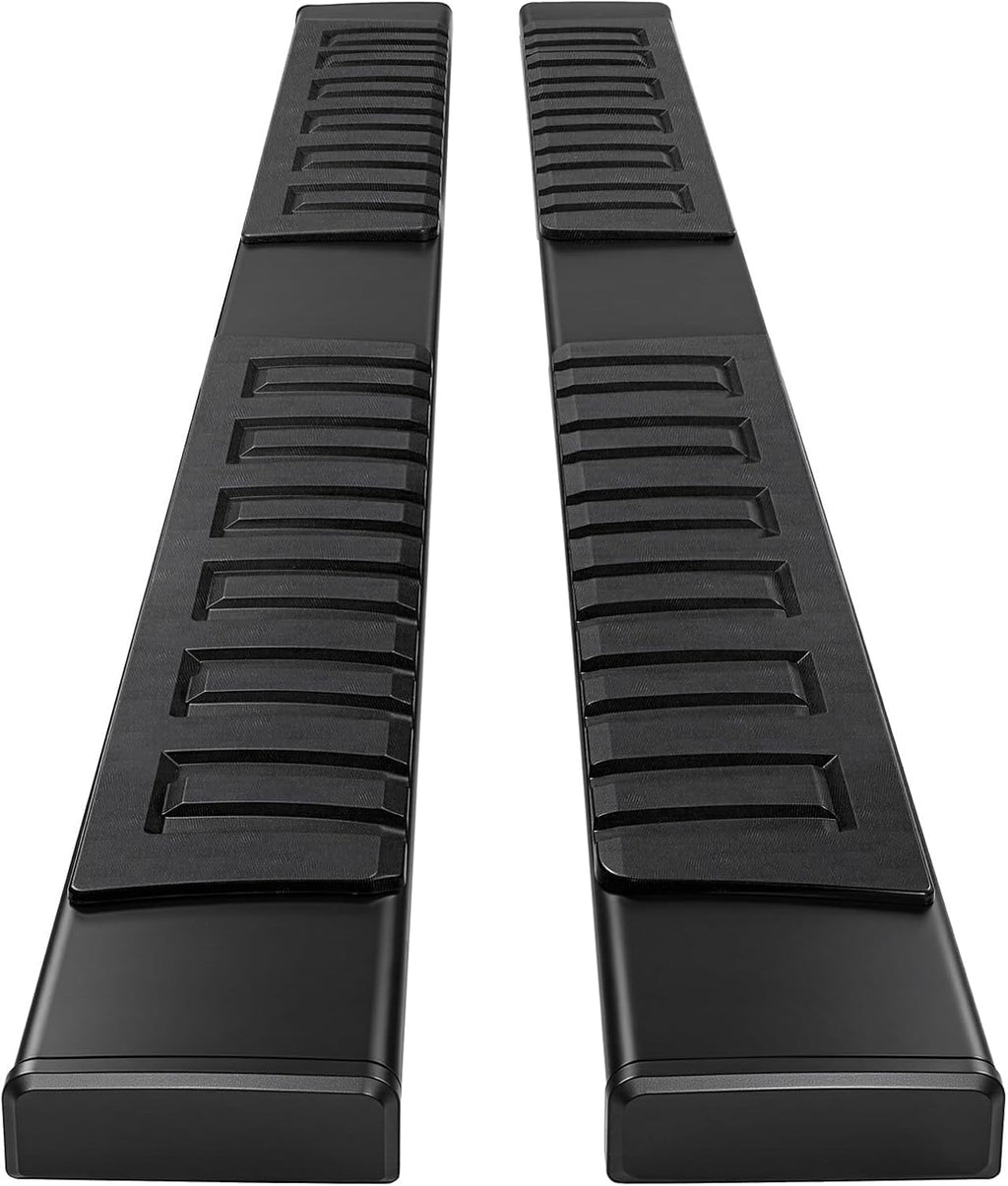PZ 6' Running Boards Side Steps Compatible with 2019-2026 Chevy Silverado/GMC Sierra 1500 Crew Cab,2020-2026 Silverado/Sierra 2500/3500HD,500LBS No Drill Truck Running Boards Direct Fit Nerf Bar