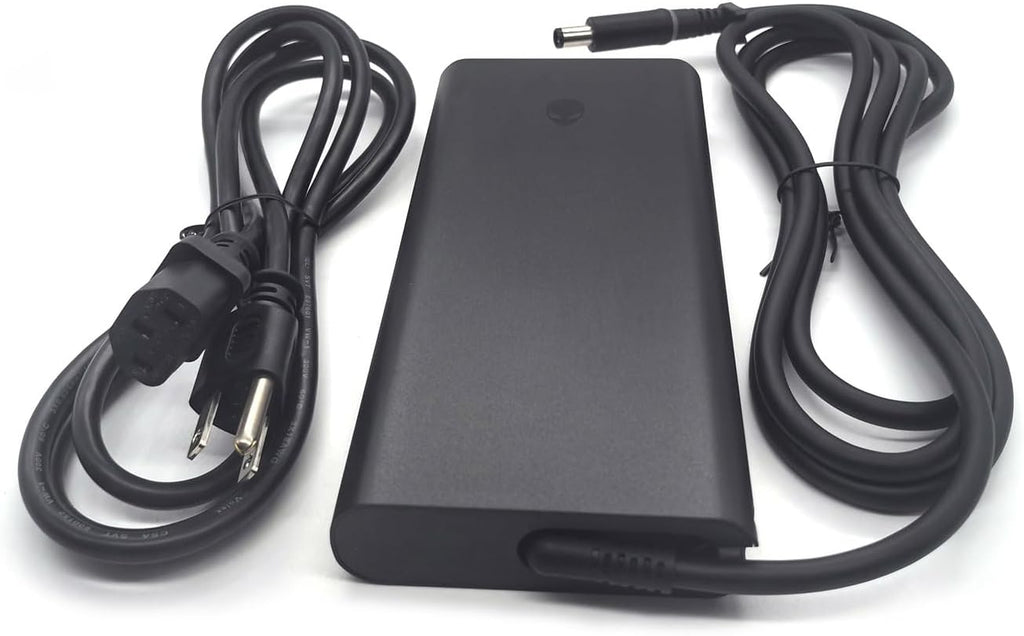 Dell Alienware GAN Laptop Charger 360W Barrel 7.4mm tip,Aliemware M18 X16 M16 X17 R2 AC Adapter, Black, LA360PM230