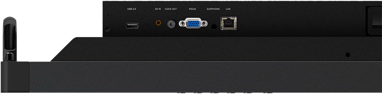 ViewSonic IFP8650 86' ViewBoard 4K Interactive Display, 20-Point Touch HDMI, DisplayPort