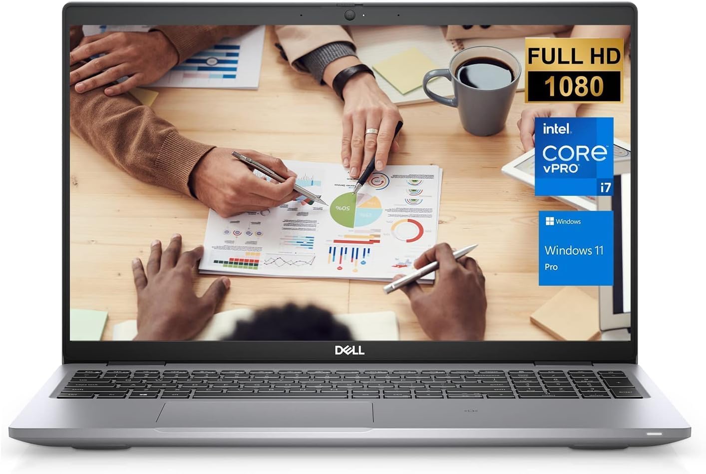 Dell Precision 3560 Mobile Workstation Laptop Computer, 15.6' FHD(1920x1080) Business Notebook PC, Core i7-1185G7 Upto 4.4 GHz, 16GB RAM 512GB SSD, Webcam, WiFi/BT, Windows 11 Pro (Renewed)