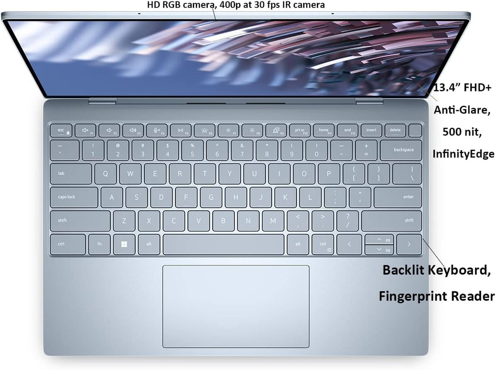Dell XPS 13 9315 13.4' Touch 16GB 512GB SSD Core™ i7-1250U 1.1GHz WIN11P, Sky (Renewed)