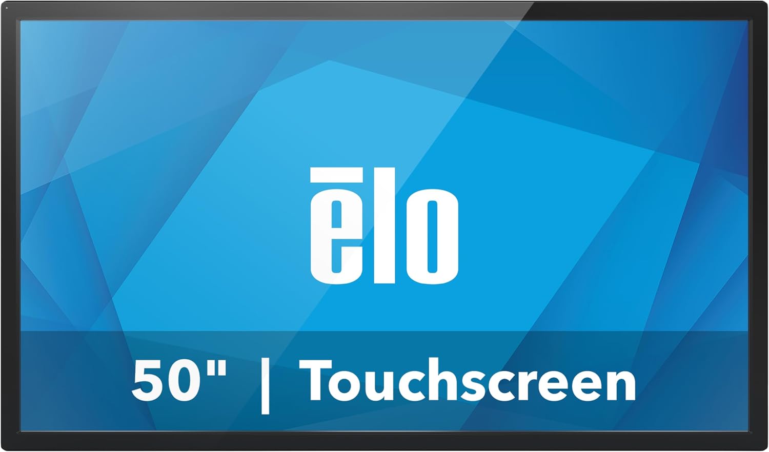 Elo 5054L - 50' 4K Touchscreen Signage - Infrared (IR) Anti-Friction, 20 Touch, 3840 x 2160, Black