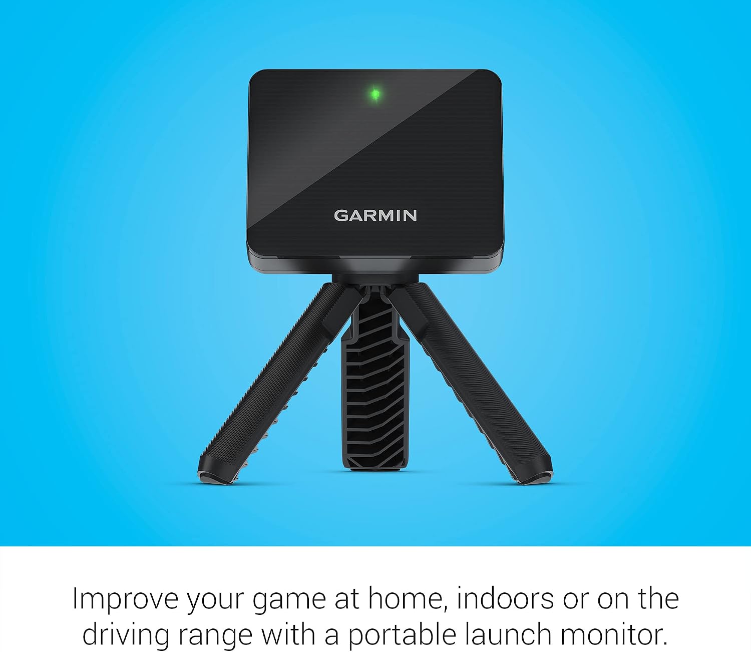 Garmin Approach R10 Portable Golf Launch Monitor | Take Your Game Home or Practice at The Driving Range | Track Metrics, Record Video or Play 43,000+ Courses with Signature Series Power Bundle