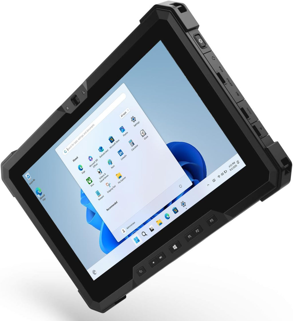 Dell Latitude 7212 Rugged Extreme Tablet PC, 11.6' FHD Touch, i7-8650U up to 4.2GHz, Outdoor-Readable, 16GB RAM, 512GB SSD, USB-C, 4G LTE, Dedicated GPS, Detachable Keyboard, Windows 11 Pro (Renewed)