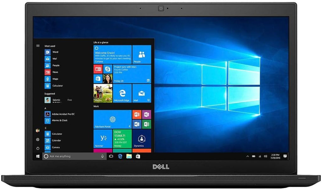 Dell Latitude 7490 Laptop FHD Touchscreen Notebook PC, Intel Core i7 8650U Processor, 8GB Ram, 512GB SSD, Webcam, WiFi, Bluetooth, HDMI, Type C, Windows 11 Professional (Renewed)