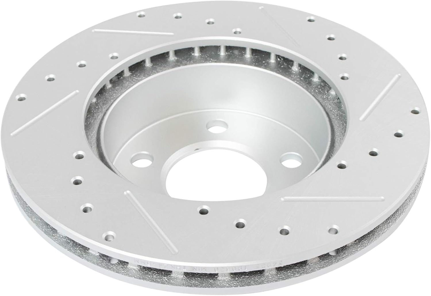 TRQ Performance Front and Rear Brake Rotor Set G Coated Drilled and Slotted Compatible with 1995-2001 Ford Explorer 1997-2001 Mercury Mountaineer