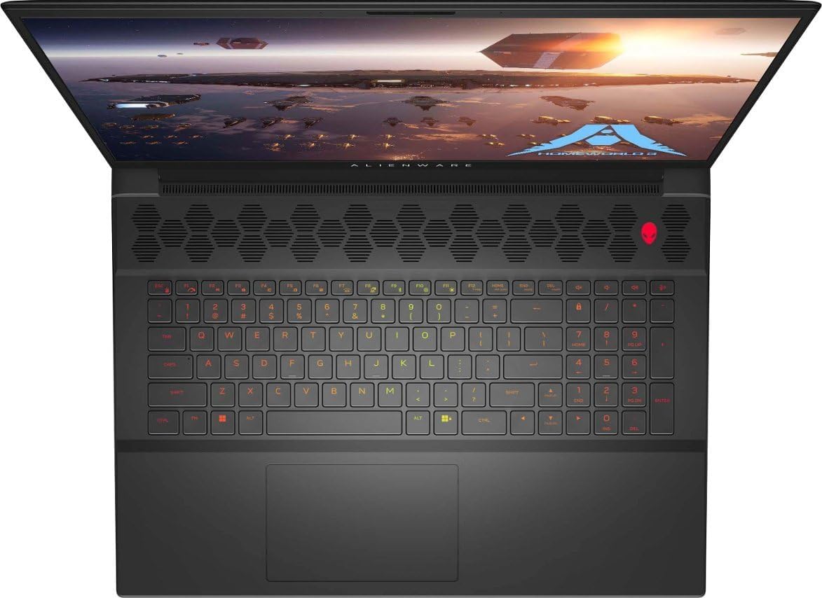 2024 Alienware M18 Gaming Laptop, 18' FHD+ 480Hz Display, AMD Ryzen 9-7845HX, NVIDIA GeForce RTX 4070, 64GB DDR5, 4TB SSD, Wi-Fi 6, Windows 11 Pro, with Microsoft Office Lifetime License&Gaming Mouse