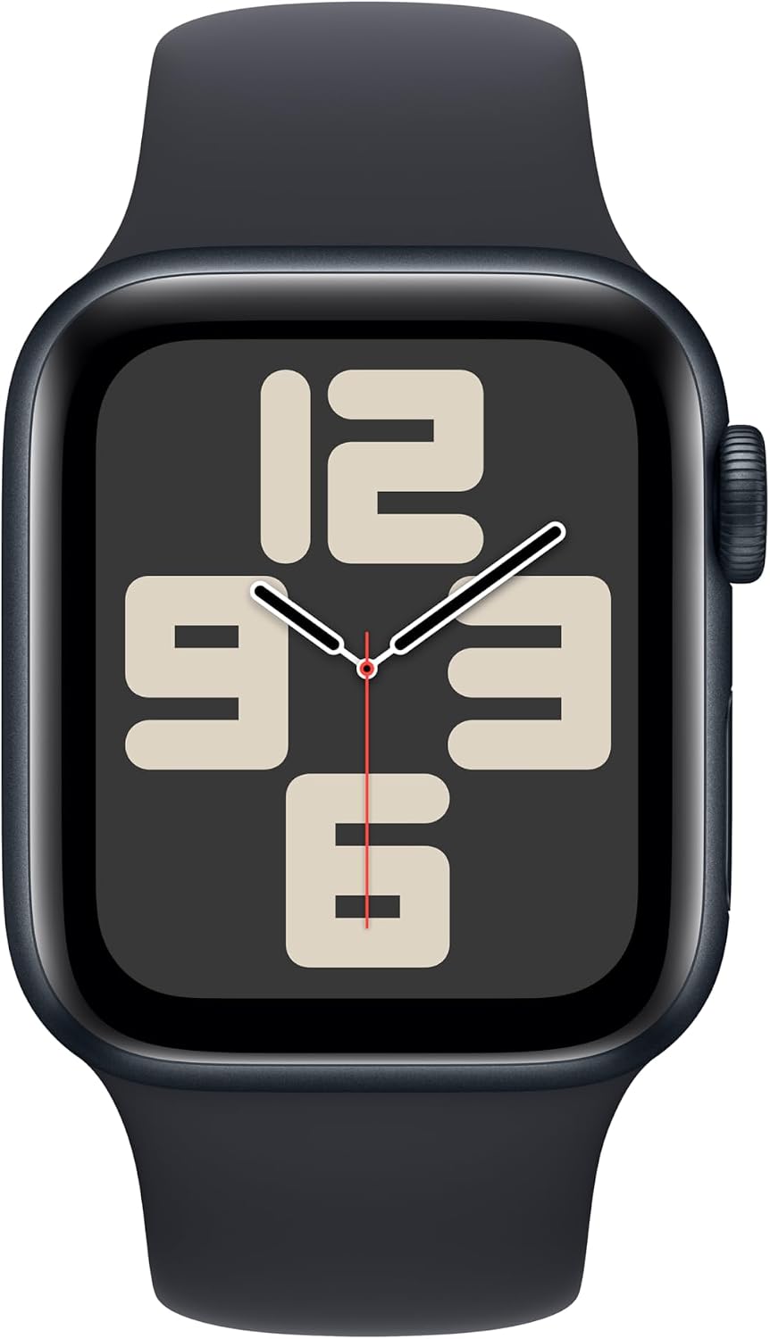 Apple Watch SE (2nd Gen) [GPS + Cellular 40mm] Smartwatch with Midnight Aluminum Case with Midnight Sport Band S/M (Renewed)