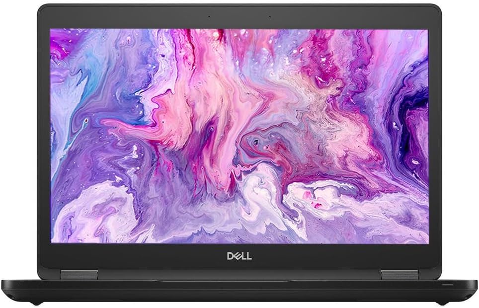 Dell Latitude 5490 Laptop 14in Core i5 8350U 16GB DDR4 256GB NVMe PCIe M.2 SSD HDMI Webcam Wind10 Pro (Renewed)