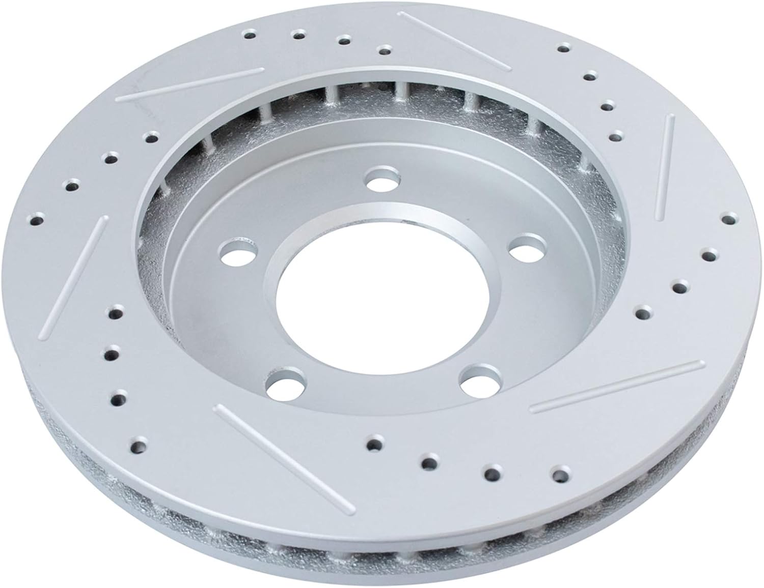 TRQ Front and Rear Performance Brake Pad & Rotor Kit Ceramic Premium G-Coated Compatible with 1997-2002 Ford Expedition 1998-2002 Lincoln Navigator