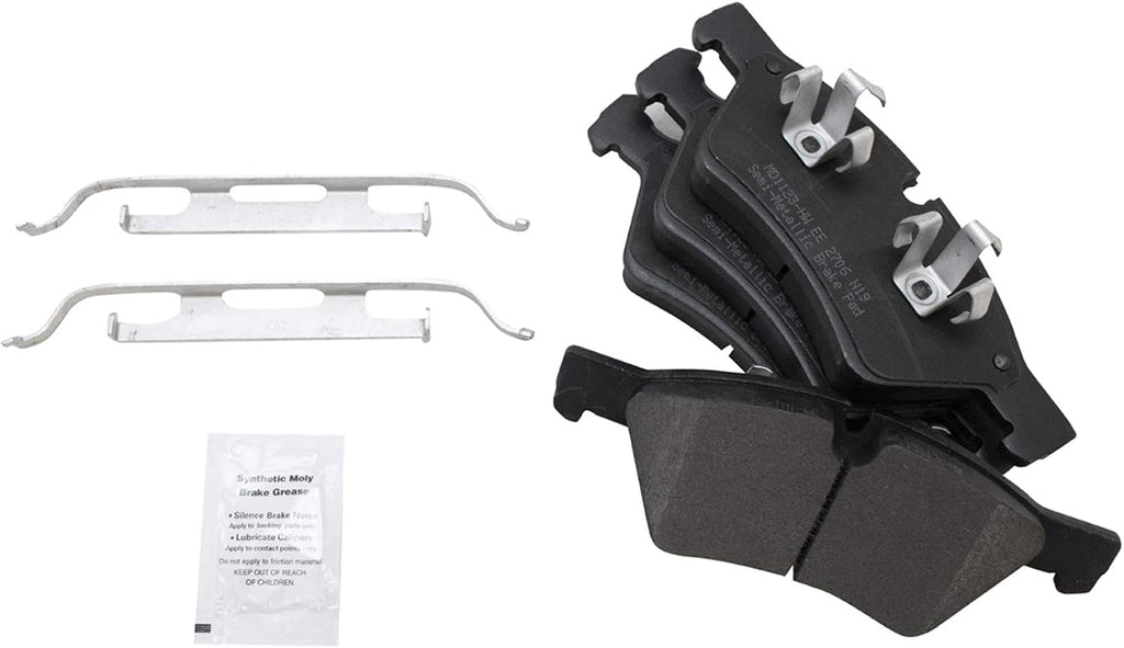TRQ Front Brake Pad & Rotor Kit Compatible with 2006-2012 Mercedes-Benz