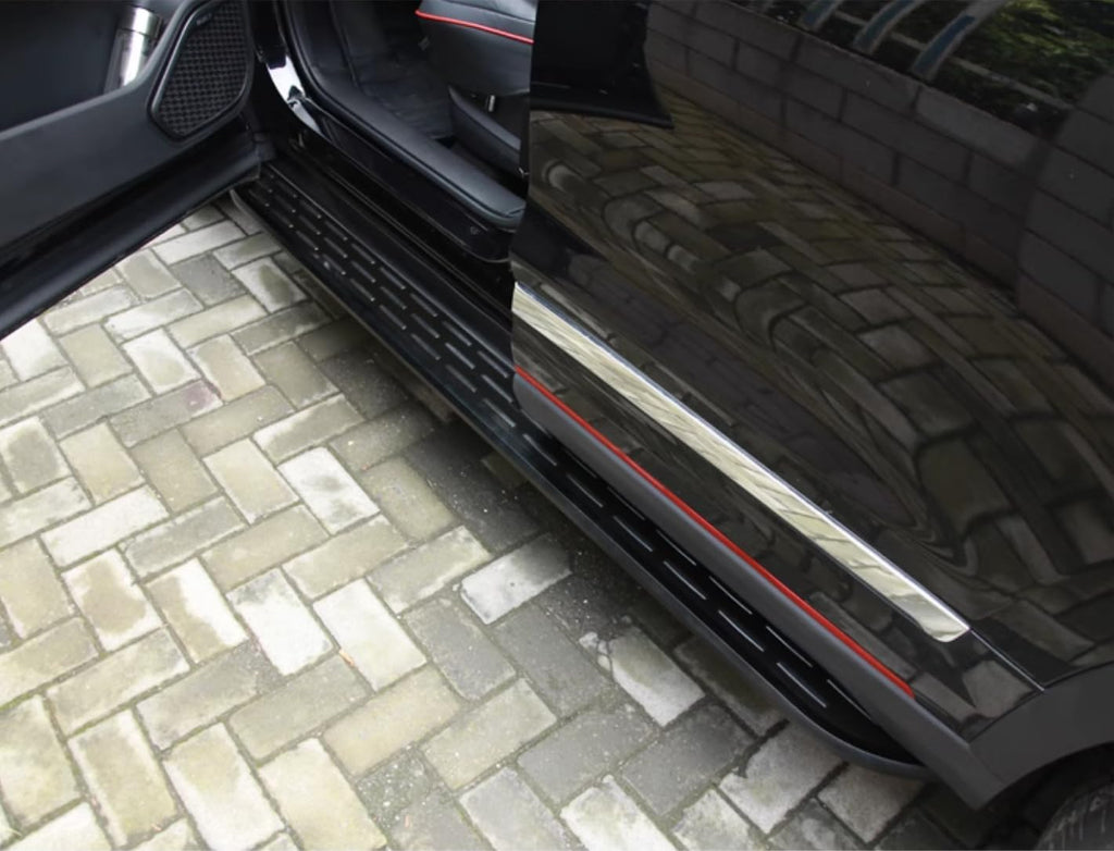 2pcs Running Board for Mitsubishi Eclipse Cross 2018-2023 Automotive Exterior Accessories Side Step NerfBar Aluminium Pedal (with Brackets)
