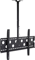 Mount-It! Ceiling TV Mount for 42–90 Inch TVs – Full Motion Swivel, Tilt & Height Adjustable TV Bracket, 220 lb Capacity, VESA 800x400, Sloped Ceilings, Corners – Home & Commercial Use