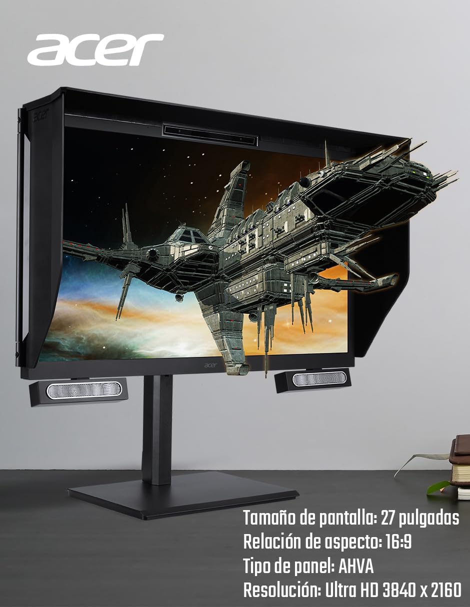 Acer SpatialLabs View Pro ASV27-2P 27' Class 4K UHD LCD Monitor - 16:9