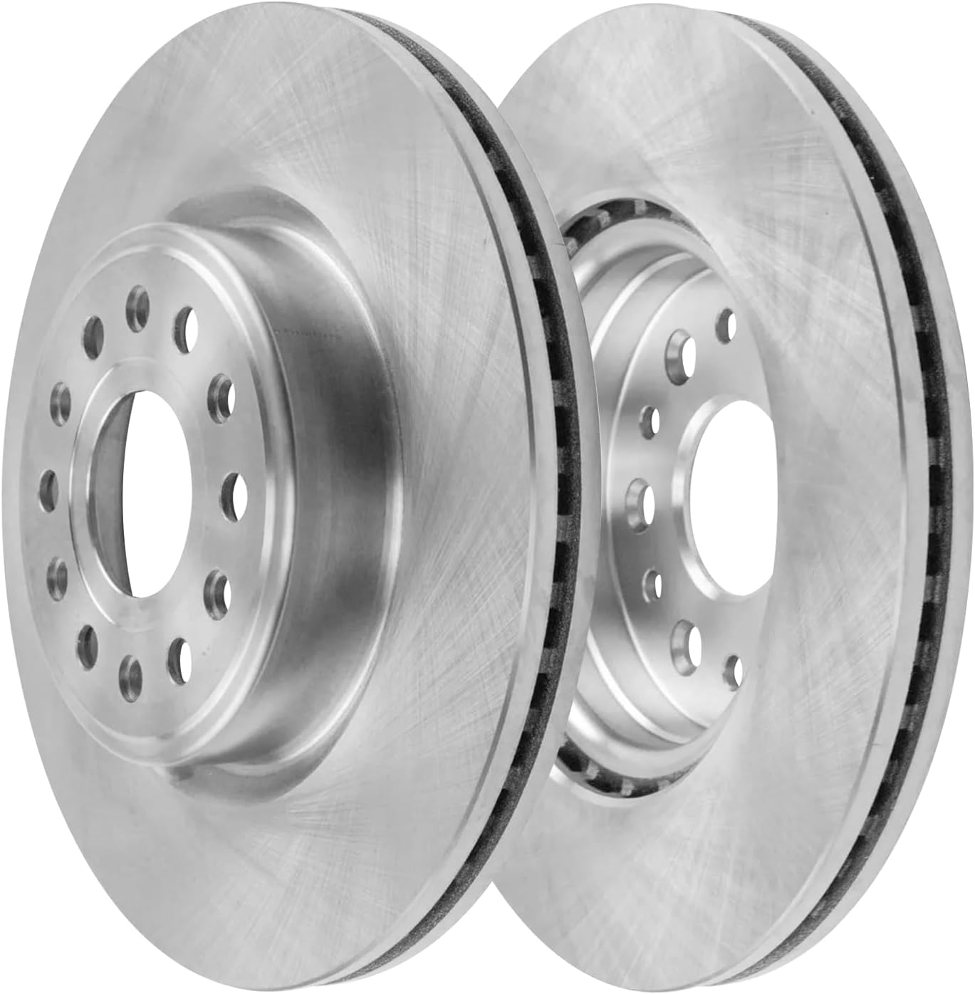 Detroit Axle - Front Brake Rotors for 2019 2020 2021 2022 2023 2024 2025 Ram 1500 Disc Brake Rotors Replacement : 14.88' inch Brakes Rotors