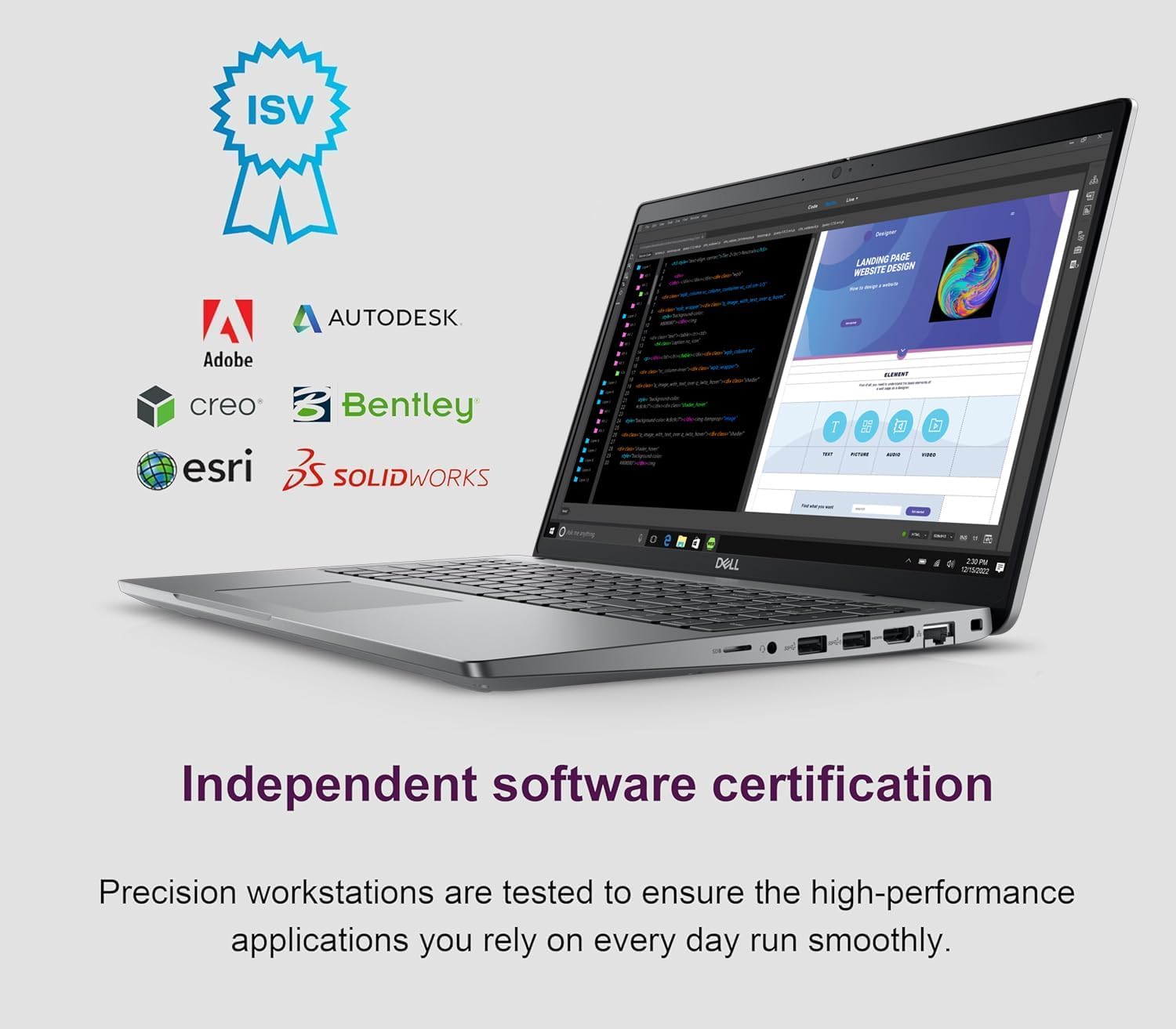 Dell Precision 3580 Mobile Workstation Laptop (15.6' FHD Touchscreen, Intel 10-Core i7-1355U, 32GB RAM, 1TB SSD) for Business, Engineer, IST HUB, 1080p IR Webcam, 2xThunderbolt 4, Wi-Fi 6E, Win 11 Pro