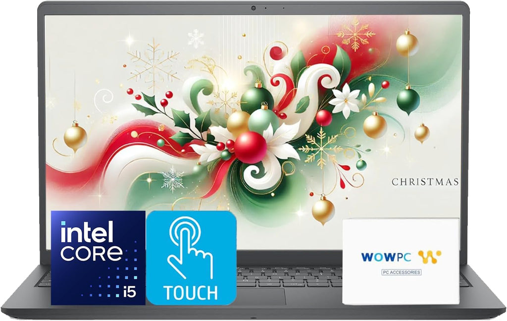 Dell 15.6' FHD Touchscreen Laptop Computer | Intel Core i5-1334U CPU | 32GB RAM | 1TB Storage (512GB PCIe SSD + 512GB External) | WOWPC Bundle | Long Battery Life | Windows 11 with Microsoft Office
