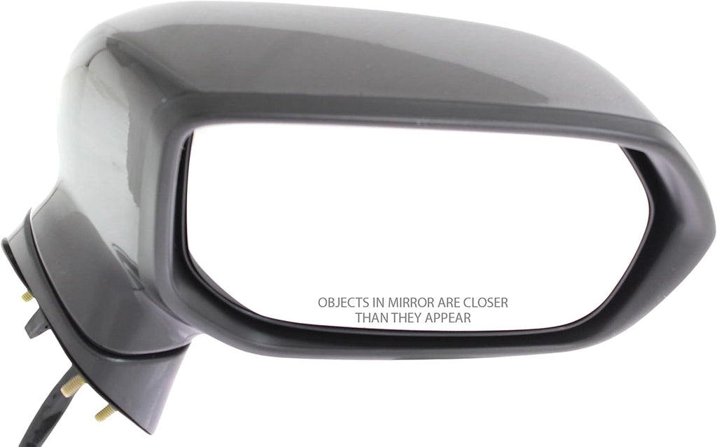 Kool Vue Mirror Compatible With Acura RDX 2007-2012, Paintable, Power, Heated, Manual Folding, Passenger Side