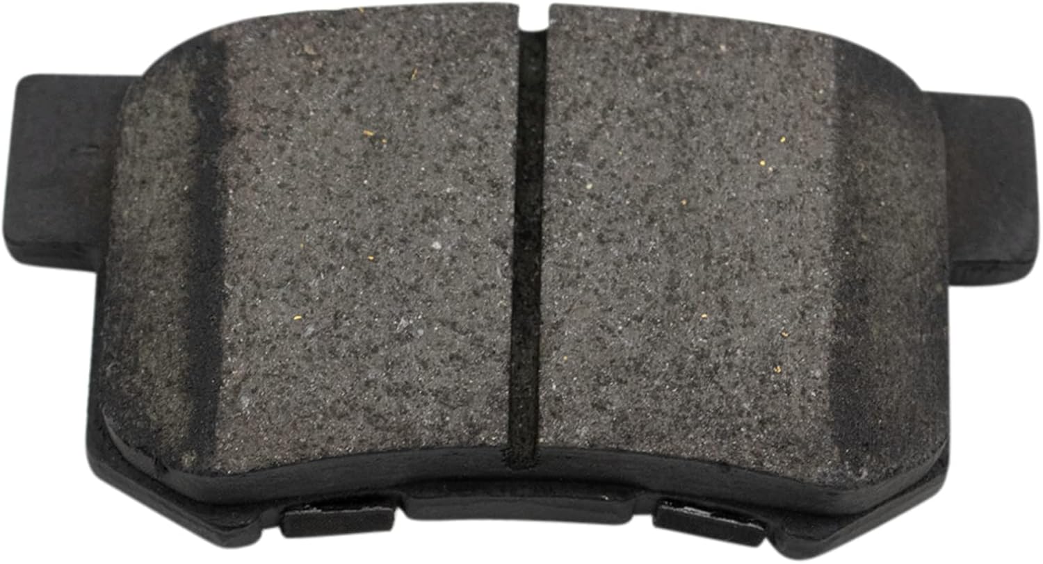 TRQ Front and Rear Brake Pad and Rotor Set Ceramic G Coated Rotors Compatible with 2006-2011 Honda Civic