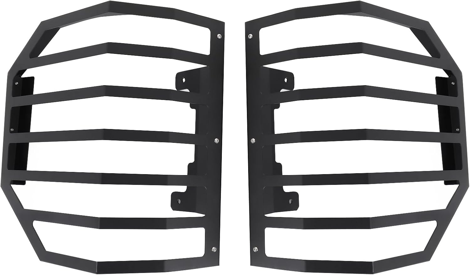 Aunginsy Tail Light Lamp Guard Cover Compatible with Ford Maverick 2022-2025 Exterior Accessories, Car Back Taillight Grilles Guard Protective Net Frame Carbon Steel Rear Headlight Trim Cover, Black