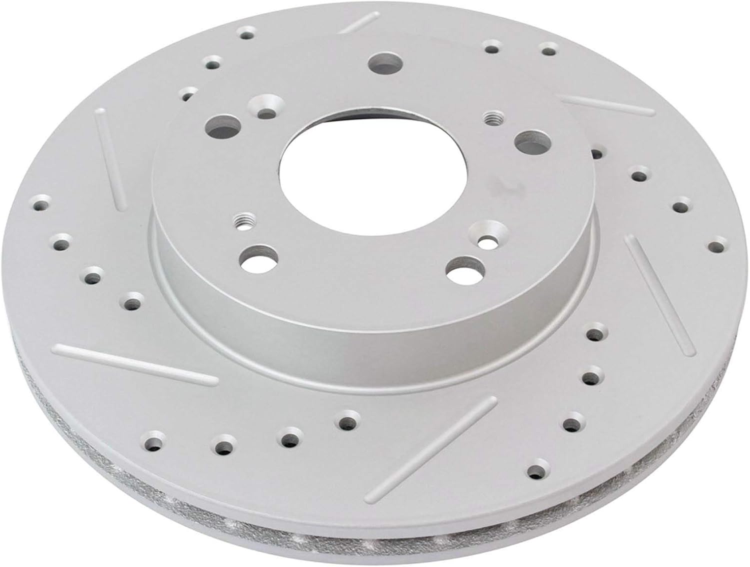 TRQ Front Performance Brake Pad & Rotor Kit, with Chemical Kit Ceramic Premium G-Coated Compatible with 2002-2006 Acura RSX 2006-2011 Honda Civic 2011-2015 CR-Z