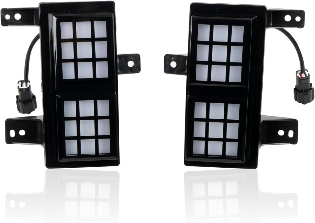 HIGH FLYING for Chery Jetour T2, Travellar 2023 2024 2025 Car Exterior Accessories Front LED Fog Light DRL Daytime Running Lights 2pcs (DRL Standard Style)