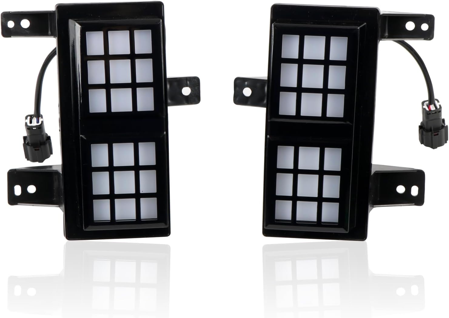 HIGH FLYING for Chery Jetour T2, Travellar 2023 2024 2025 Car Exterior Accessories Front LED Fog Light DRL Daytime Running Lights 2pcs (DRL Standard Style)