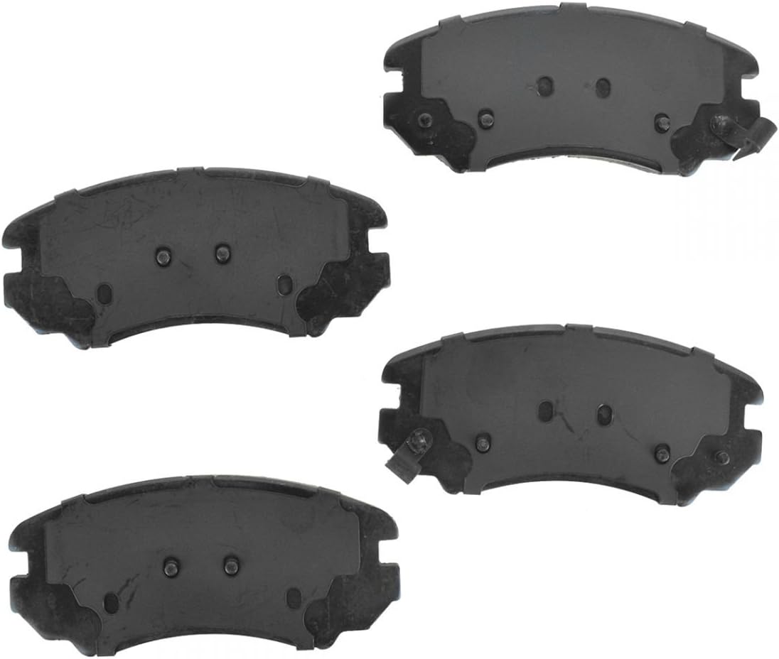 Performance Front Brake Pad and Rotor Set Ceramic G Coated Vented Rotors Compatible with 2006-2011 Honda Civic