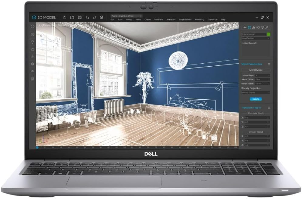 Dell Precision 3560 Workstation Laptop 15.6-Inch FHD 11th Gen Intel Core i7-1185G7 32GB RAM 512GB SSD NVIDIA 2GB Win 11 Pro (Renewed)
