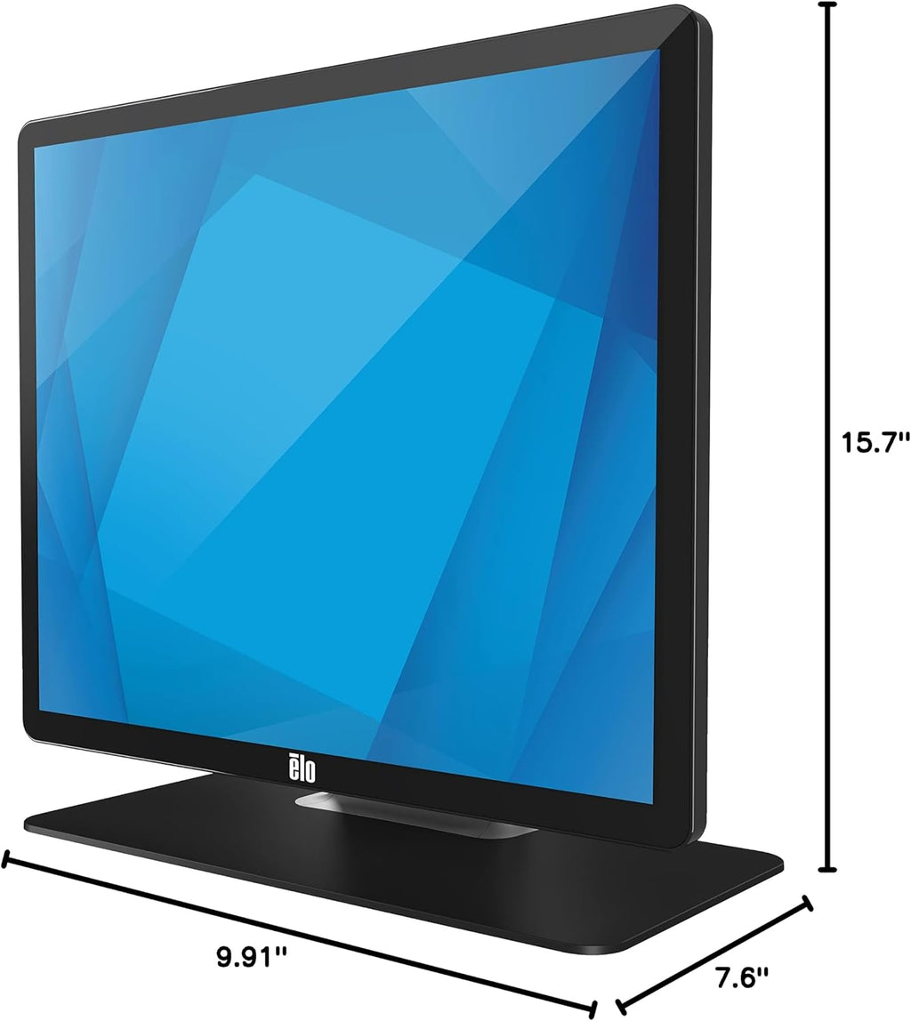 Elo 1902L 19' Square TouchPro PCAP Touchscreen Monitor with Stand for POS, Retail, Hospitality - 10 Touch