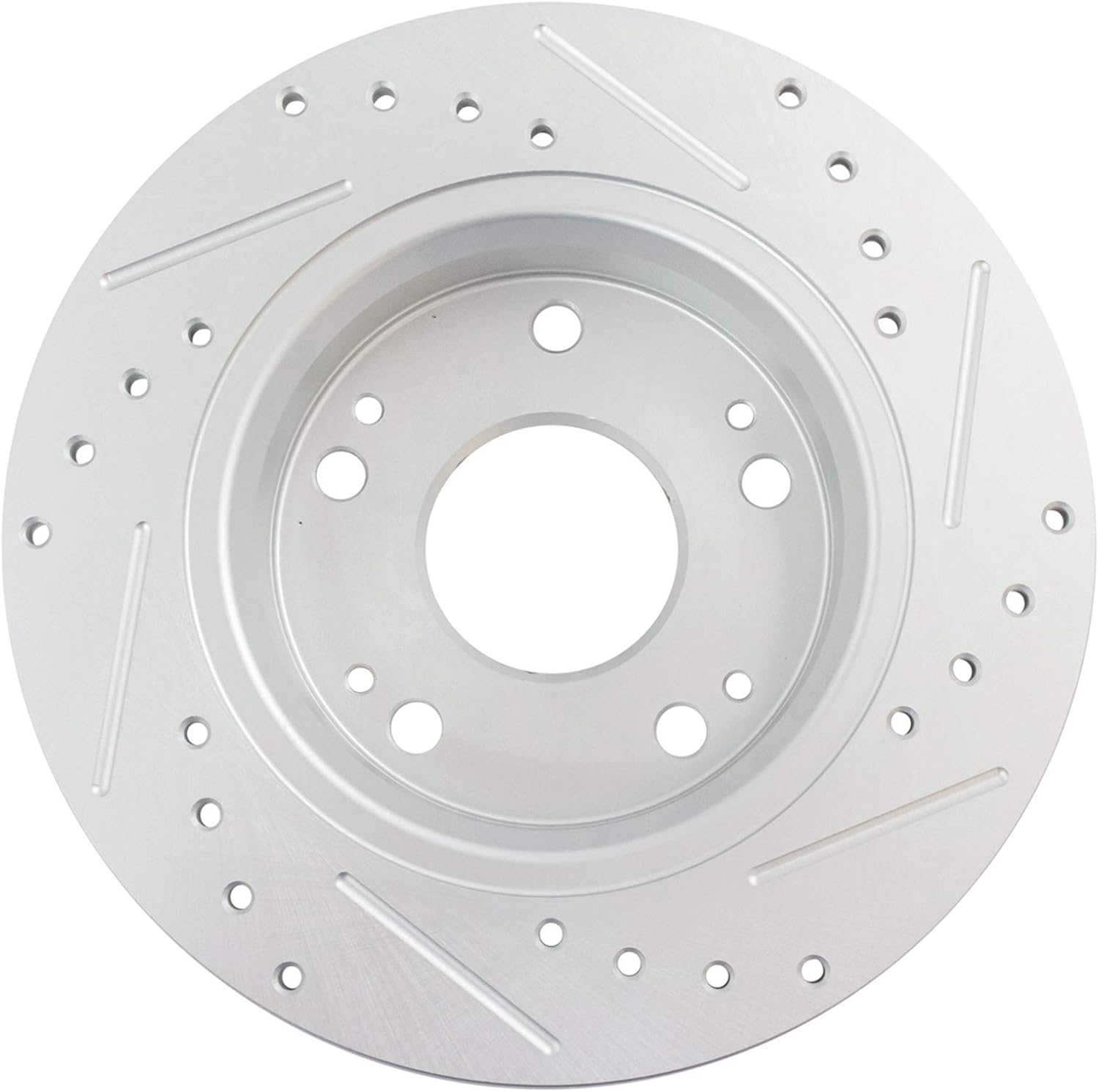 Front and Rear Performance Brake Pad & Rotor Kit, with Chemical Kit Ceramic Premium G-Coated Compatible with 2006-2011 Honda Civic