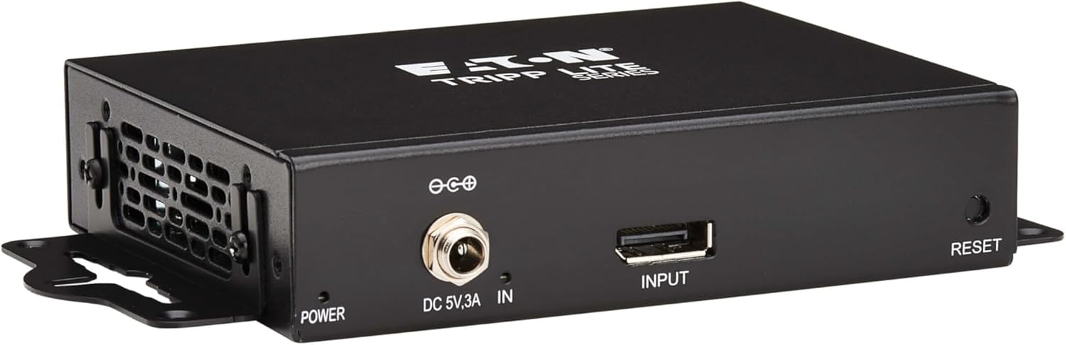 Tripp Lite Series 3-Port DisplayPort Splitter for 3 Monitors, 4K@60Hz Video, 1 in 3 Out, DP 1.4, MST Hub, TAA Compliant, Plug-and-Play, 1-Year Warranty (B156-003-8K)