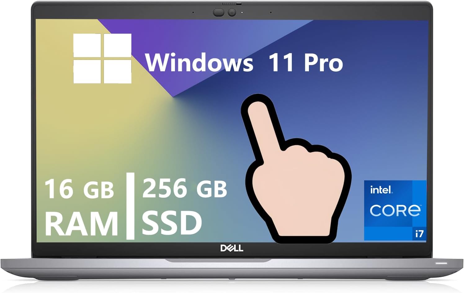 Dell Latitude 5420 Touch Bussinese Laptop, 14' FHD(1920x1080) Touchscreen, 11th Core i7-1165G7 2.8GHz-4.7GHz, 16GB RAM, 256GB SSD, CAM, Windows 11 Pro (Renewed)