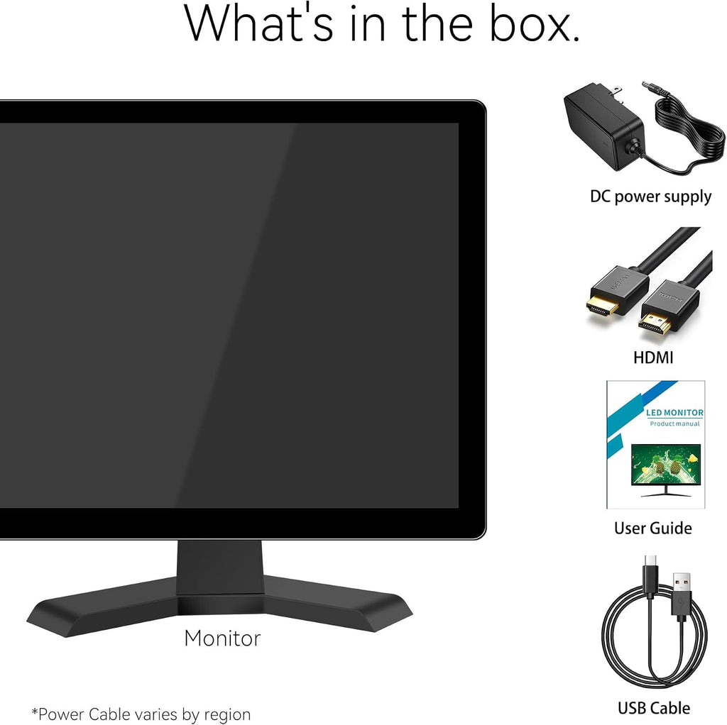 17' 10-Point Touch 4:3 Full HD 1280x1024 Square Touch Screen Monitor with HDMI USB Ports, VESA, Touchscreen for PC POS Machine Win 10 11, Built-in Speakers