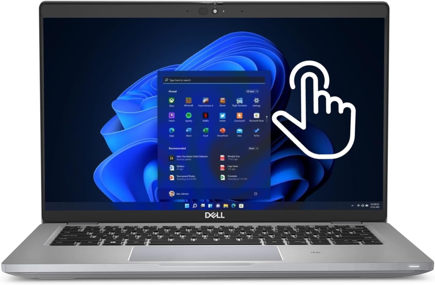 Dell Latitude 5510 15.6' FHD Touchscreen Laptop Computer, 10th Gen Intel Quad-Core i7-10810U, 32GB DDR4 RAM, 512GB NVMe SSD, Backlit Keyboard, HDMI, Windows 11 Pro (Renewed)