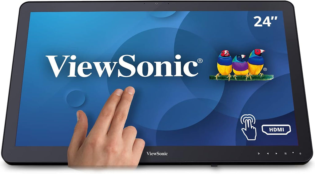 ViewSonic TD2430 24in 1080p 10-Point Multi Touch Screen Monitor HDMI, DisplayPort (Renewed)