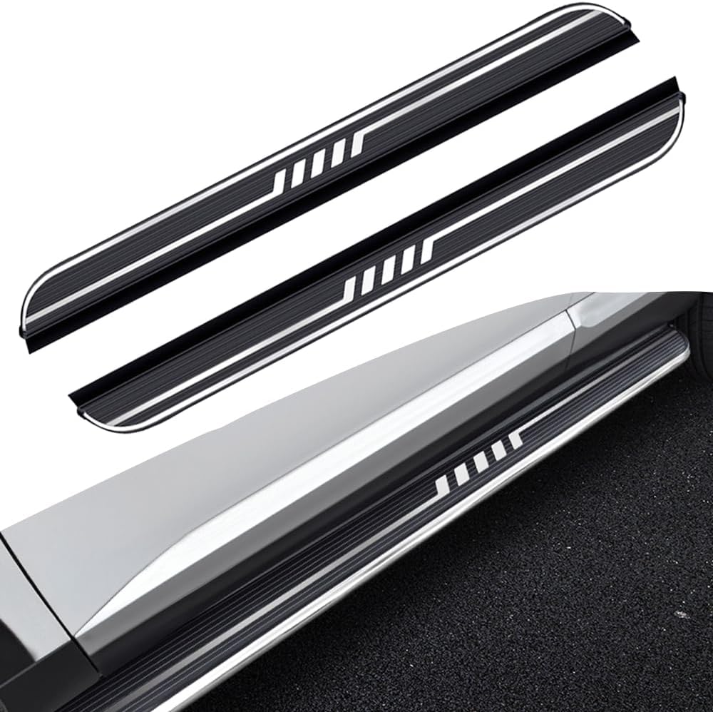 2pcs Aluminium Running Board Pedal Side Step for Chevy TRAX 2013-2022 NerfBar Automotive Exterior Accessories (with Brackets)