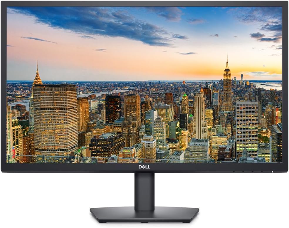 Dell E2423HN 24-inch 1080P Full HD Wide Angle LED LCD Monitor, 2-Pack VGA, HDMI and Desk Mount Dual Monitor Stand (Renewed)