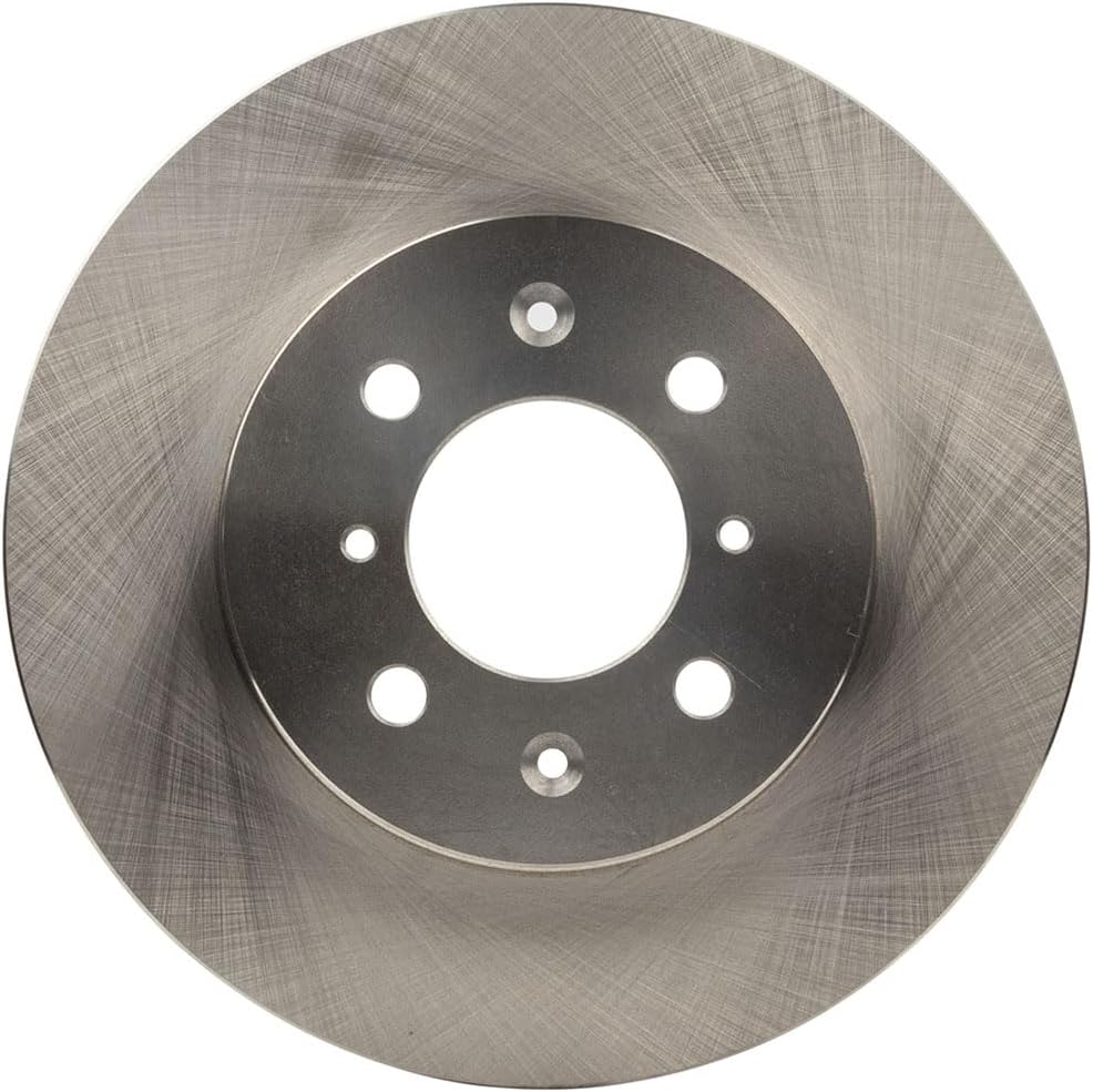 6Pcs Vented Brake Rotor and Semi-Metallic Pads Front Replacement Brakes Kit fits Honda Civic del Sol 1.6L 1994 1995 1996 1997, fits Civic 1.6L 1993 1994 1995, fits Fit 1.5L 2007 2008