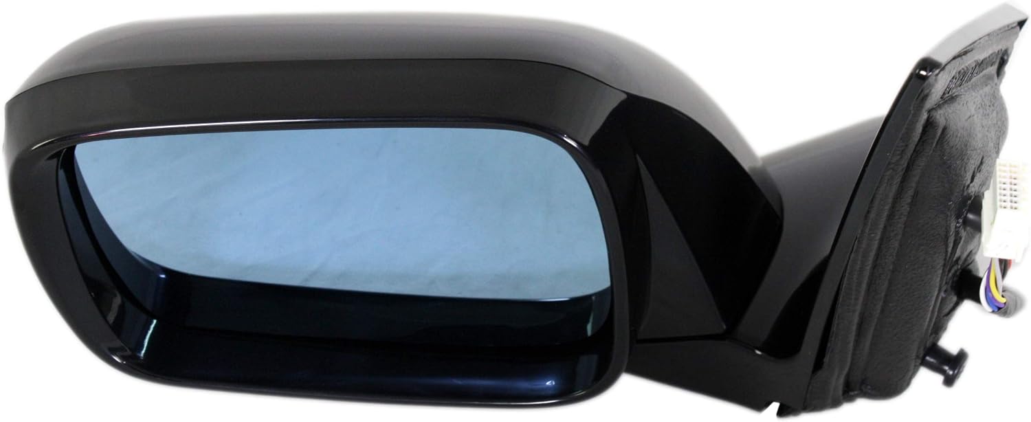 Kool Vue Driver Side Power Heated Mirror for Acura MDX 2007-2009 With Signal Light & Memory Paintable For Models Without Power Liftgate