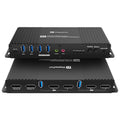 Kvm Switch Displayport EDID 2 Monitors 2 Computers 4K 144Hz Hotkey Switching kvm Switch Dual Monitors dp 1.4 1440P 144Hz 165Hz 240hz Hotkey EDID