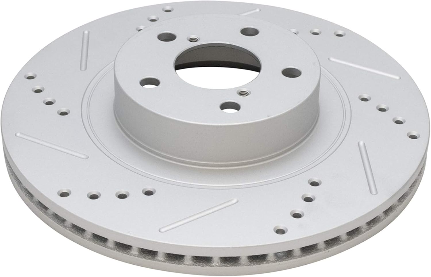 TRQ Performance Front and Rear Brake Rotor Set G Coated Drilled and Slotted Vented Solid Compatible with 2013-2015 Subaru BRZ 2009-2013 Forester 2008-2014 Impreza 2010-2014 Legacy Outback
