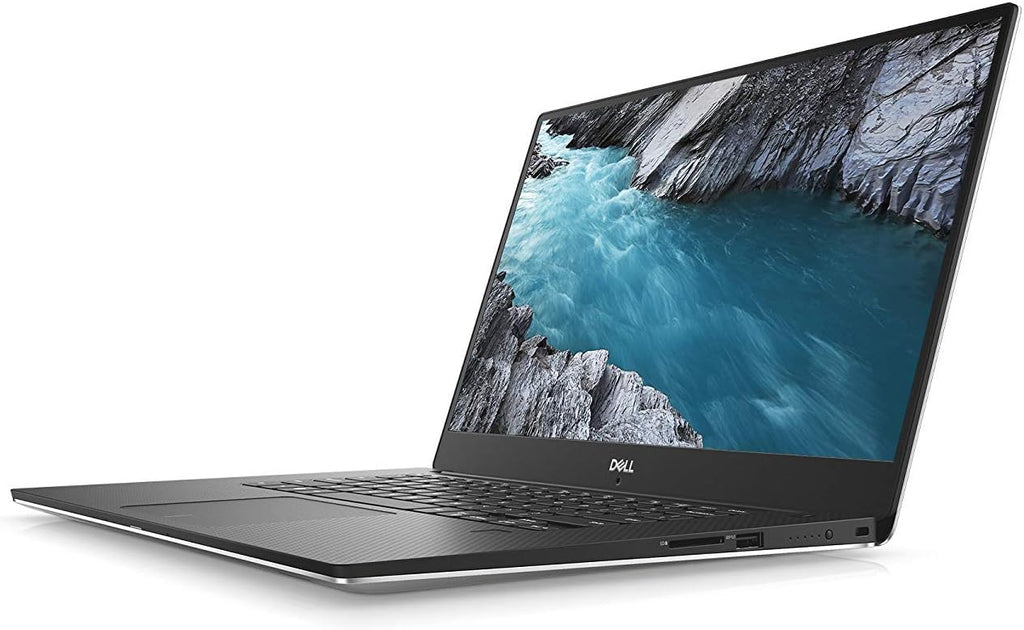 Dell XPS 9570 Laptop 15.6' FHD, 8th Gen Intel Core i7-8750H CPU, 16GB RAM, 512GB SSD, GeForce GTX 1050Ti, Thin bzl 400 Nits Display, Silver, Windows 10 Home - XPS9570-7996SLV-PUS, Gaming Capable