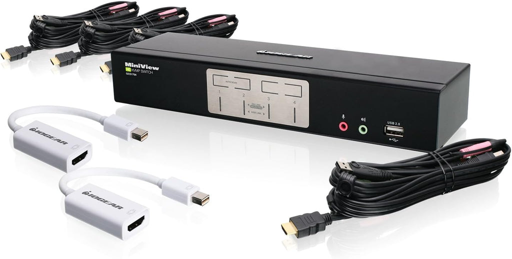 4PORT HDMI KVMP SWITCH WITH