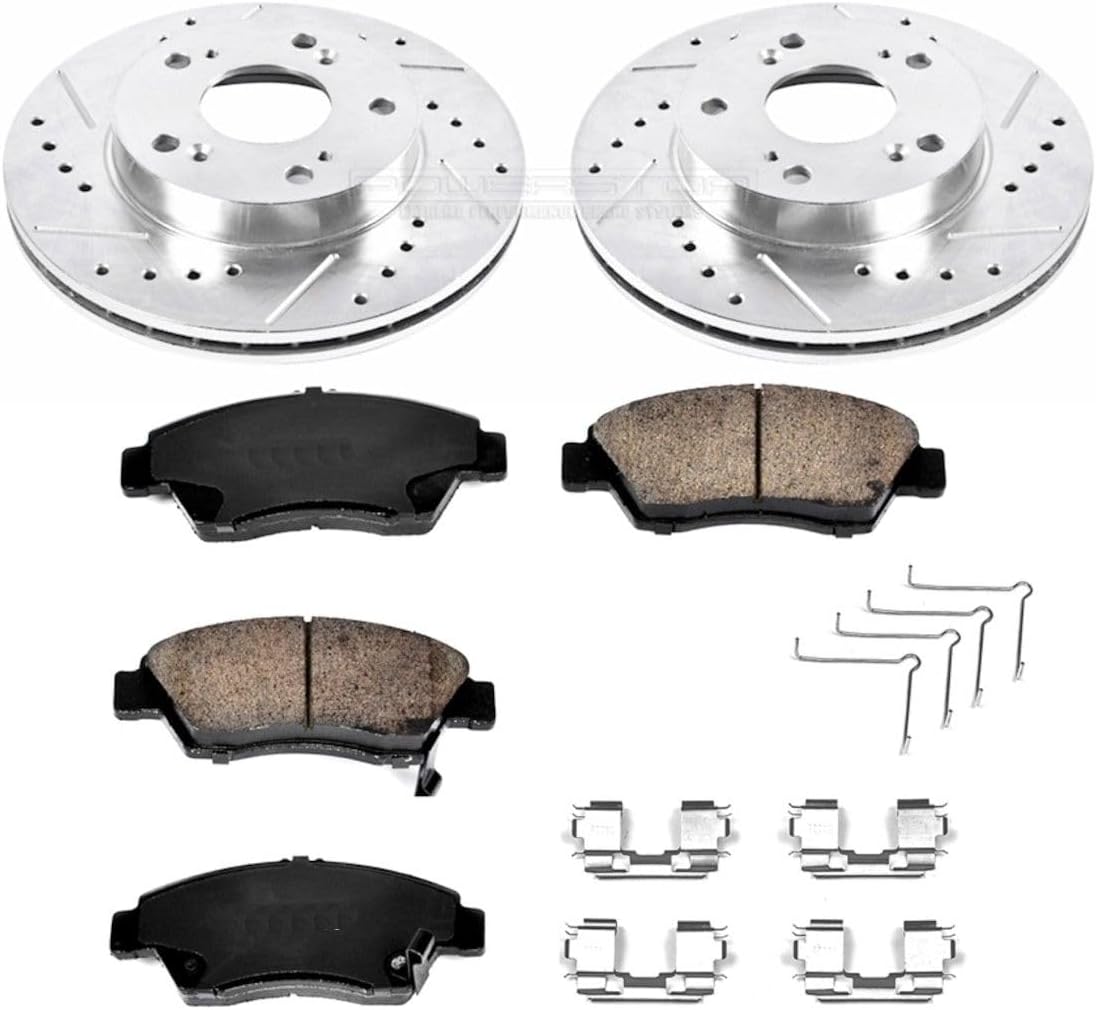 Mechanics Choice Front Disc Brake Kit for 2006-2011 Honda Civic