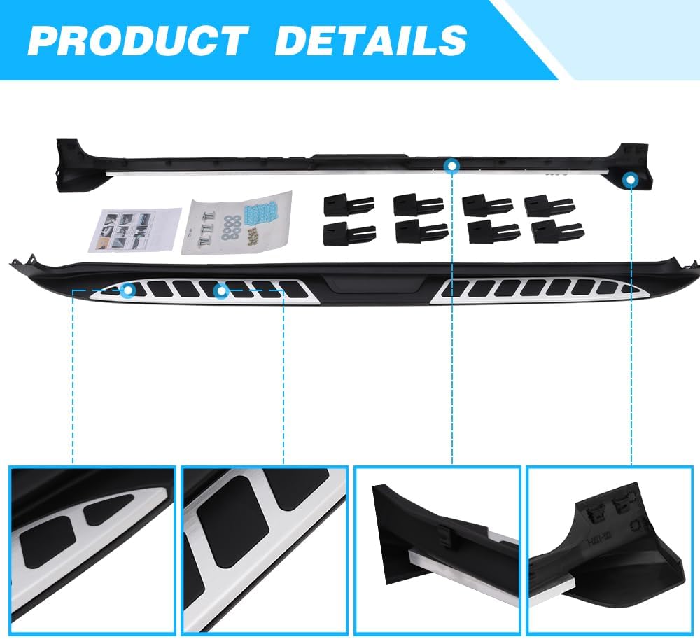 550LBS Running Boards fit for KIA Carnival 2022-2026 Side Step Nerf Bar Accessories，No Drill Installation